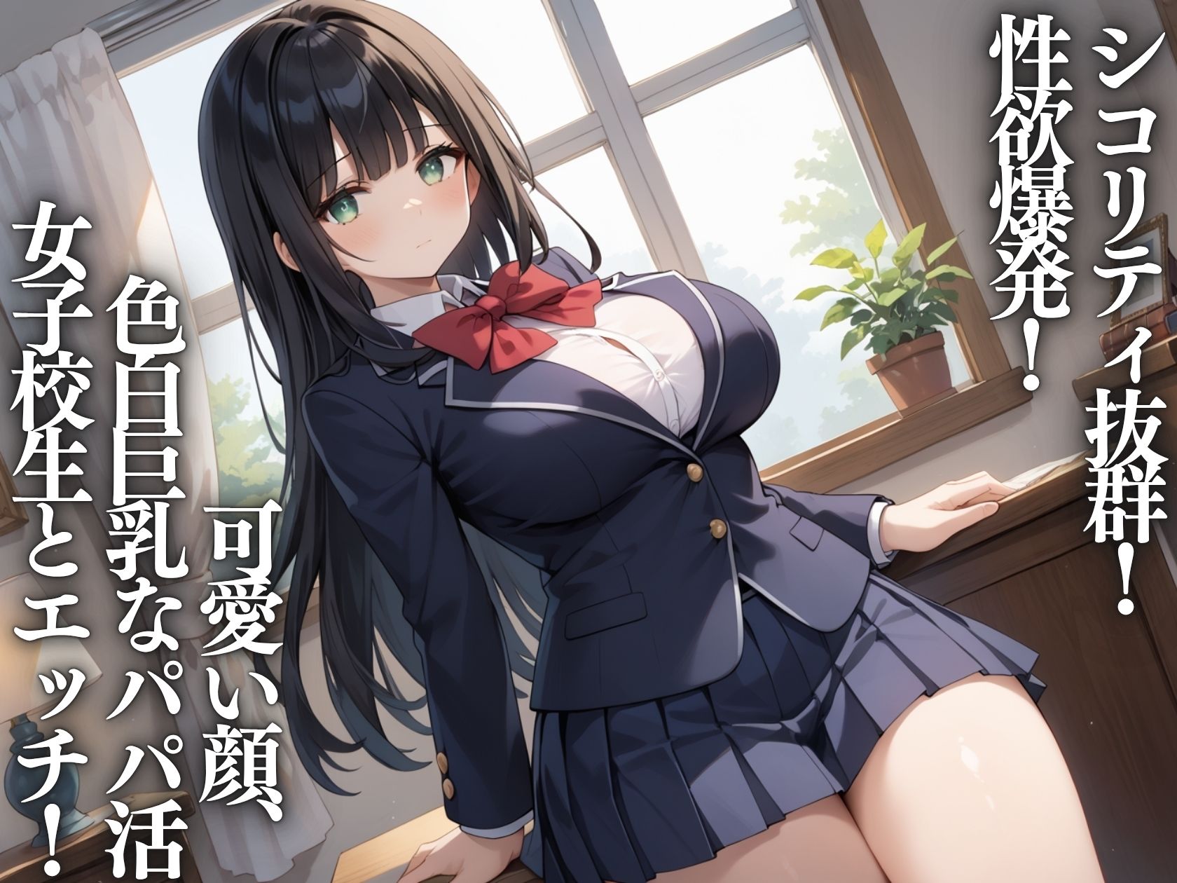 パパ活裏垢女子校生をキモオジが種付けプレスでわからせる話