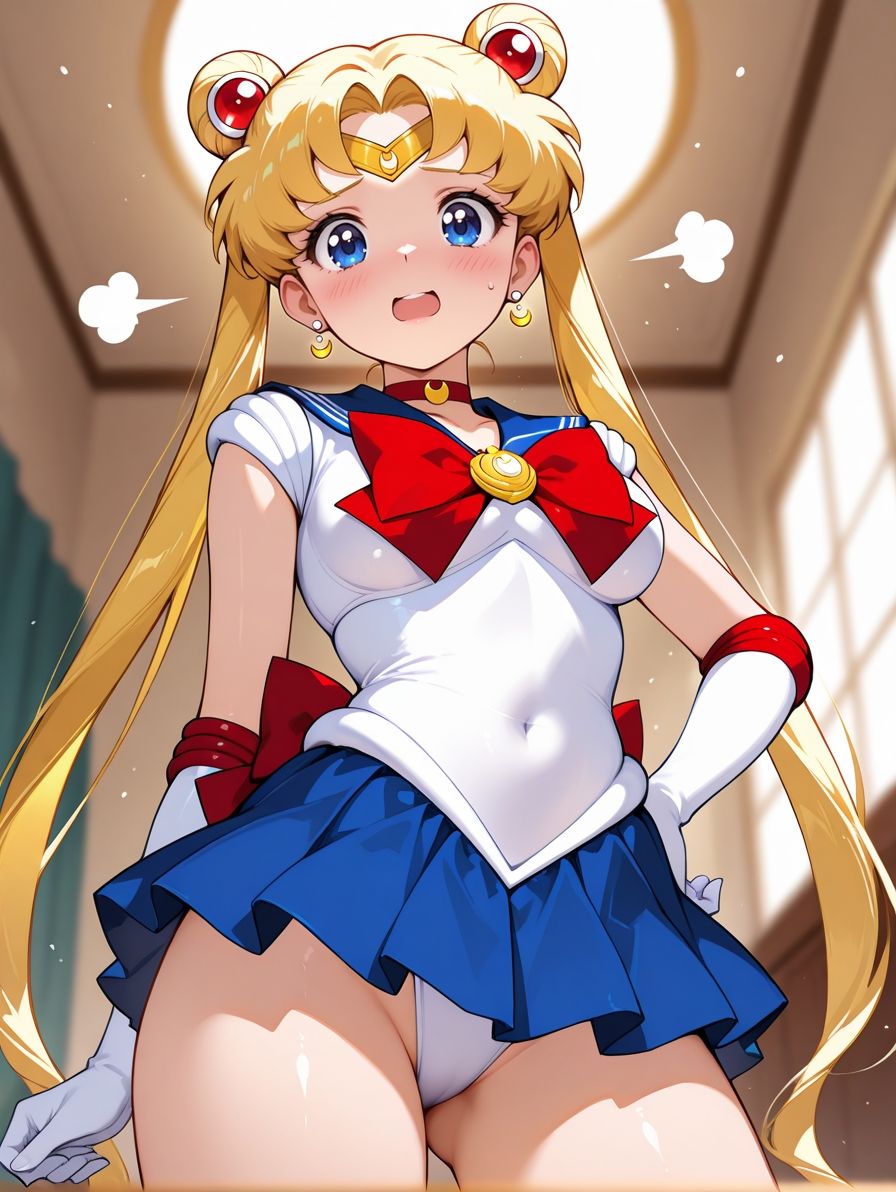 月野う〇ぎとえっち