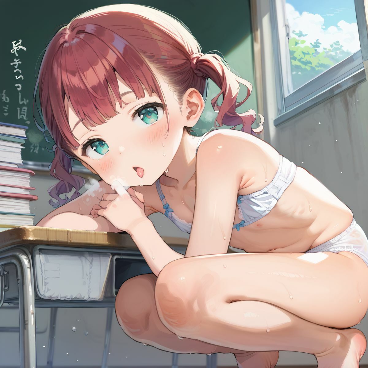 純粋無垢なちっぱい少女は白下着しか着ない03