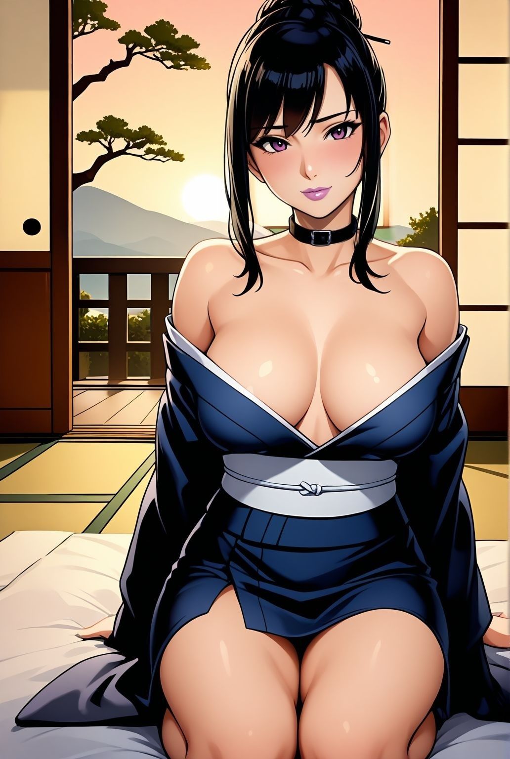 畳に濡れる艶  若熟女人妻の誘い