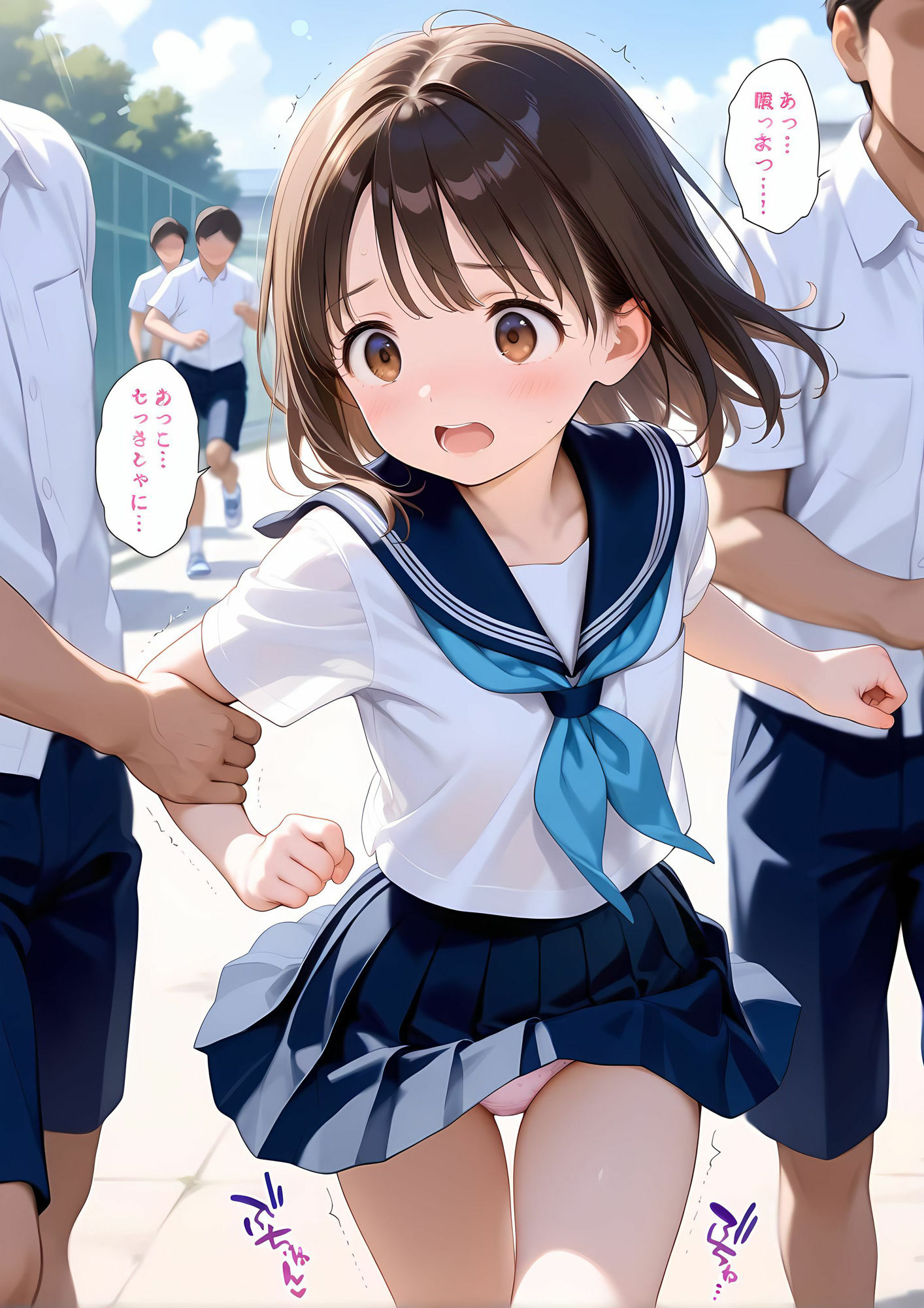 制服ハンター  〜狙われた学園祭〜