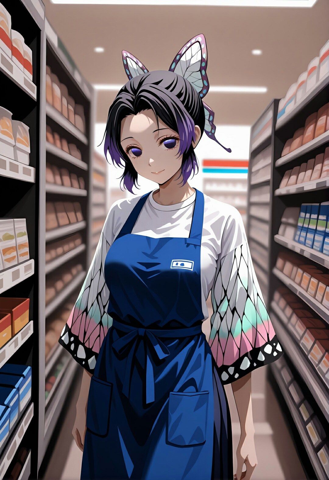 【透視・催●】蟲柱地獄のコンビニ24時間営業