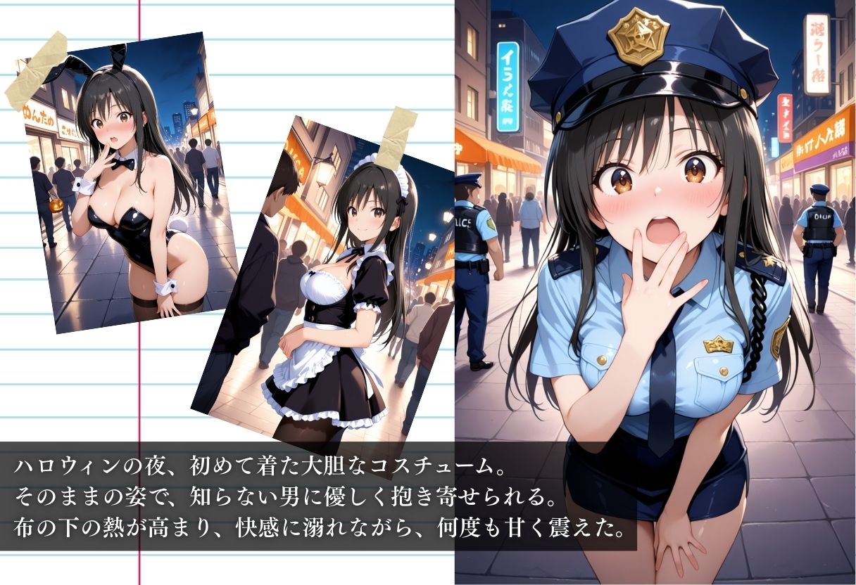 ハロウィンの夜に絶頂コスプレ性行為パーティー