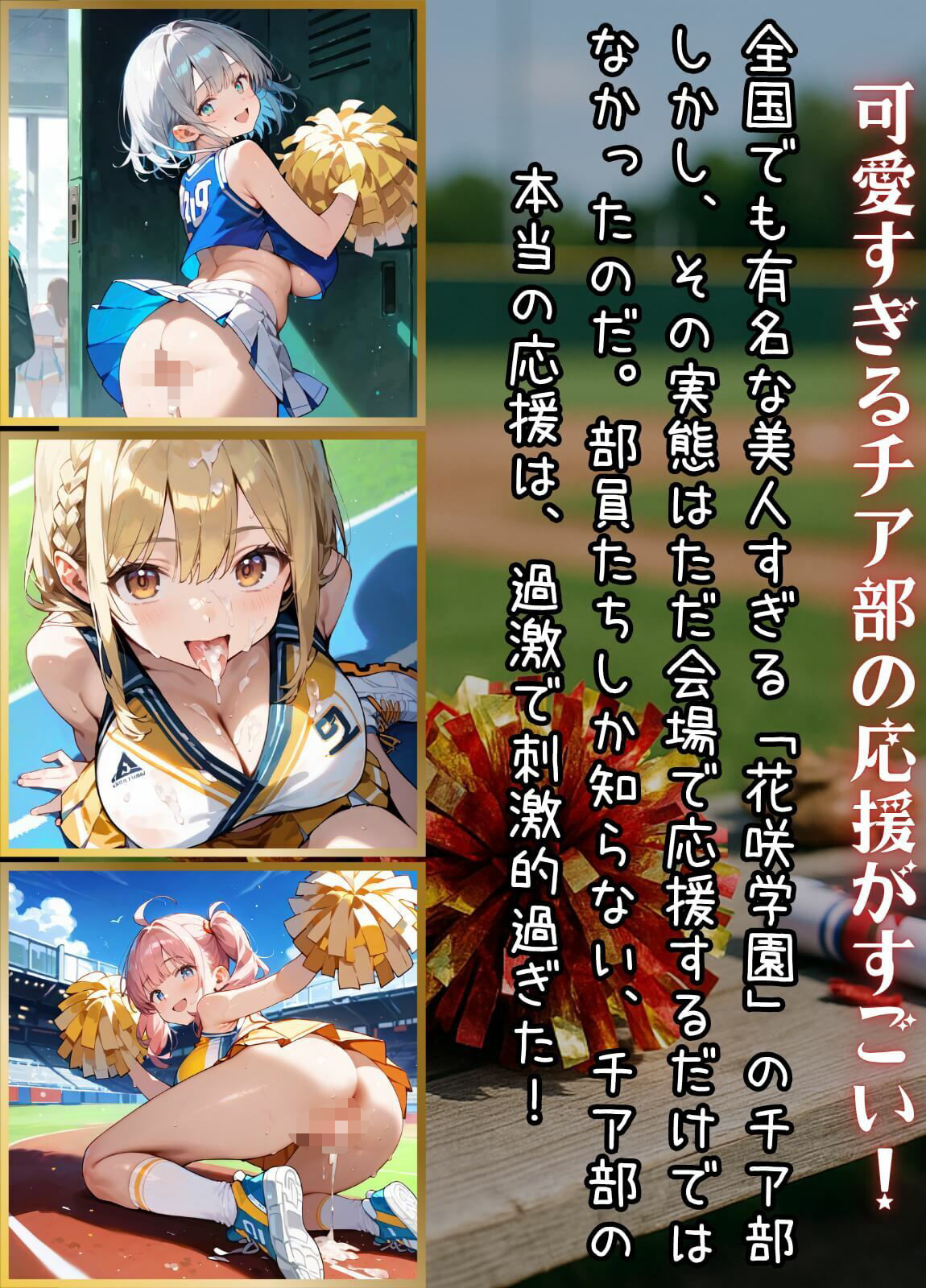 応援だけじゃ、物足りない！！エールは体で送ります！！！7【厳選CG210枚収録】