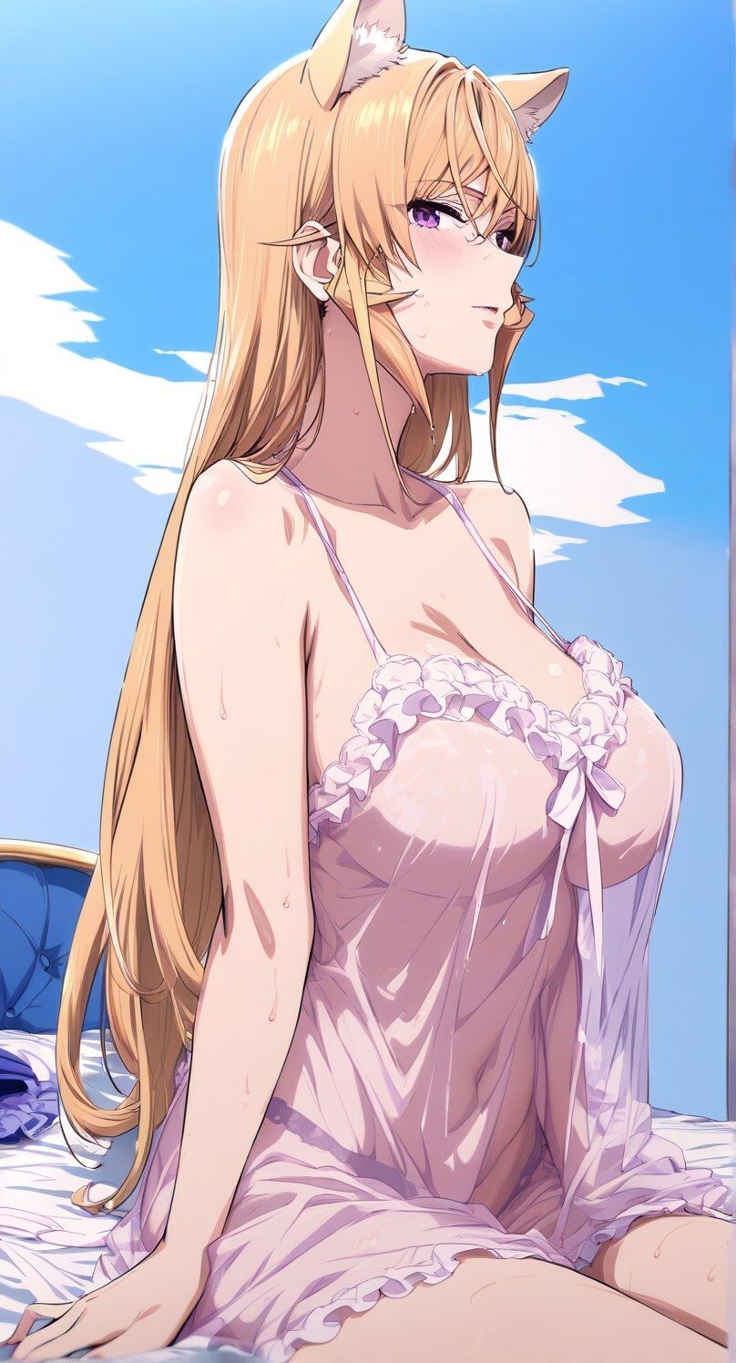 薙切えりな猫ランジェリー集