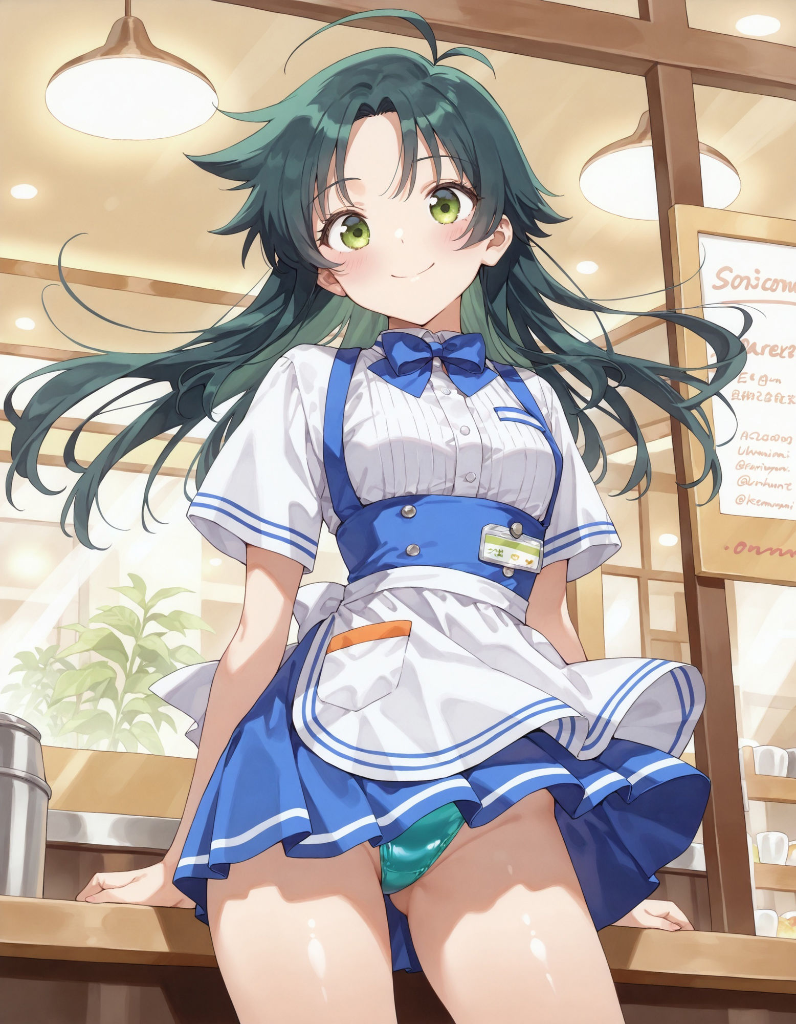 紫〇寺南のパンチラ〜ウェイトレス編〜