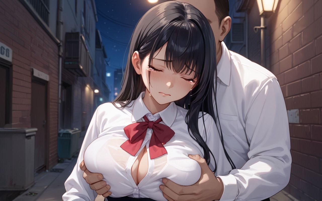 清純女子校生  路地裏レ〇プ