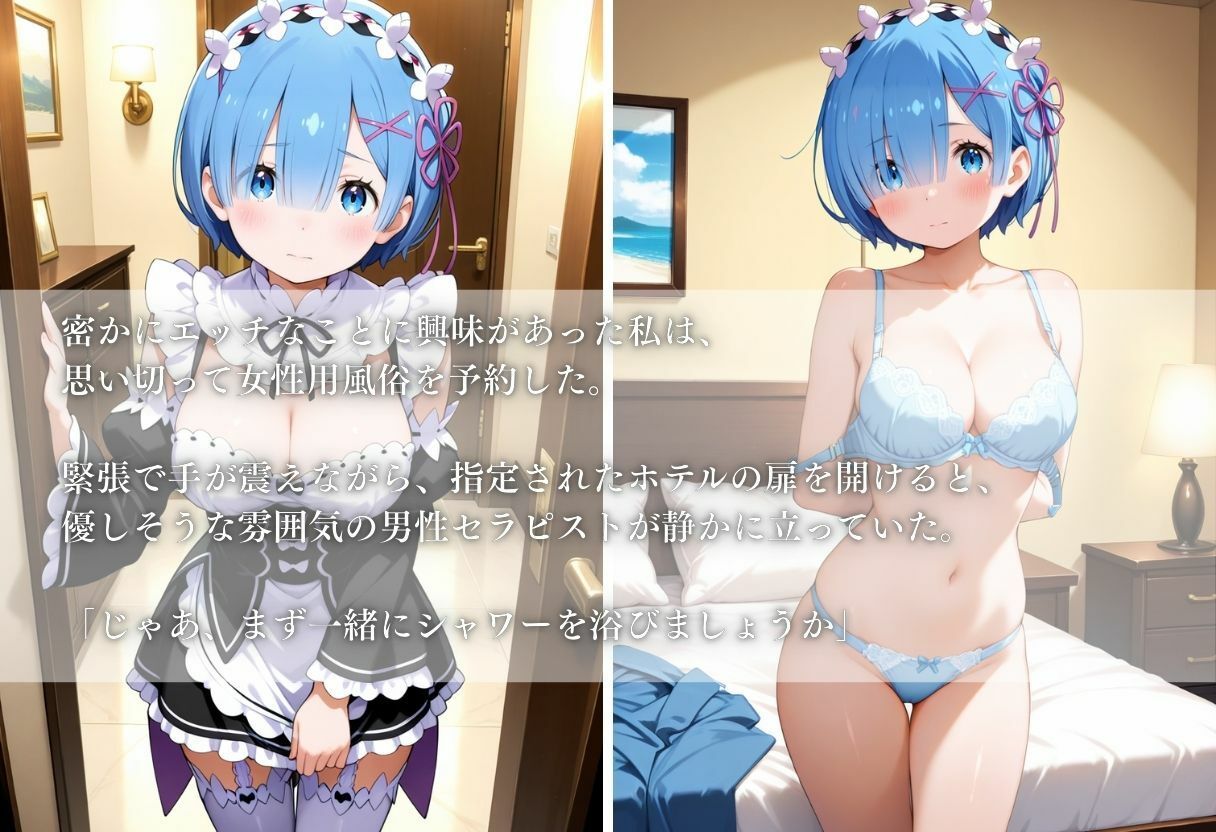 初体験の女性用風俗が忘れられない快楽に〜レム〜