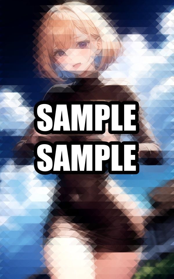 セーターワンピース美女イラスト集