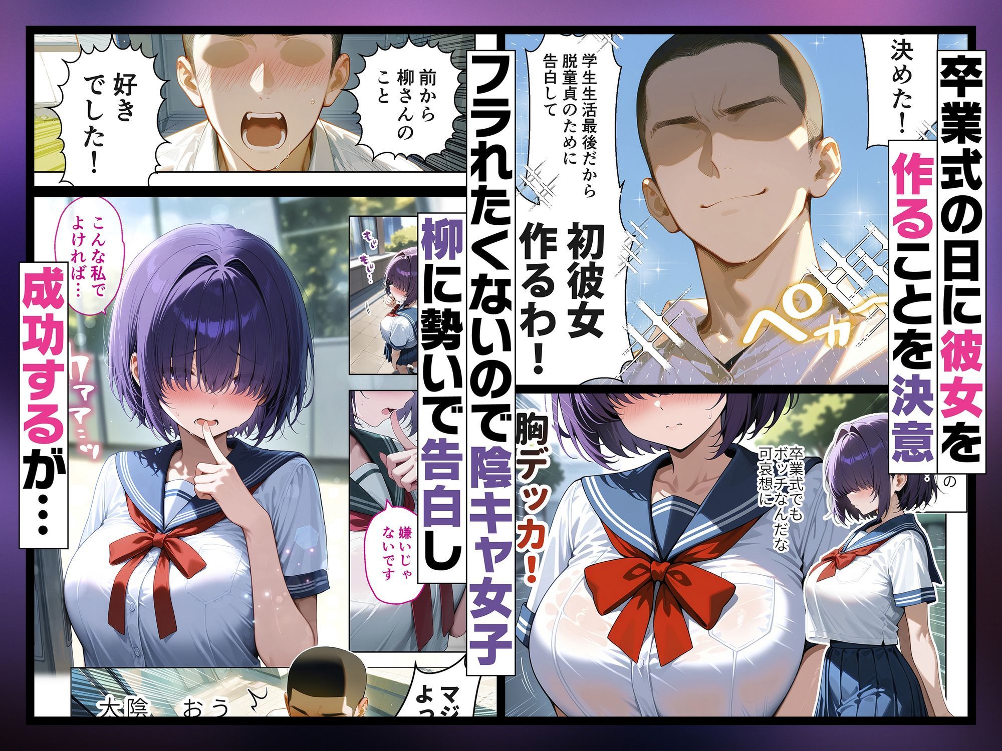 メカクレ陰キャ女子がちょろすぎたので彼女にしてみた話