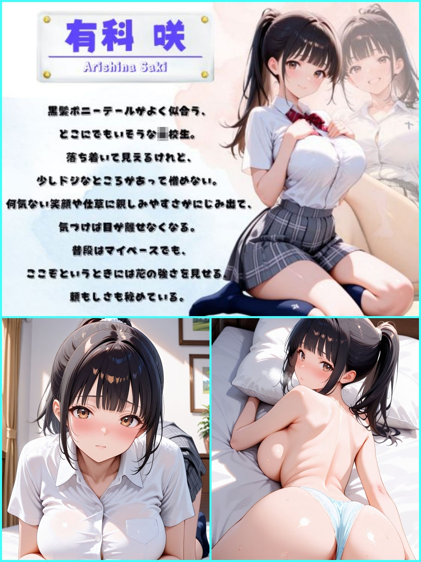 【オリキャラ・455P】天都学園ヒロインセクシーグラビア集