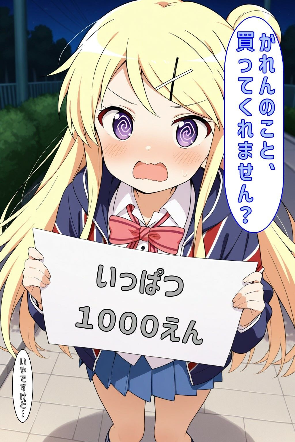 「かれんのこと買ってくれません？」