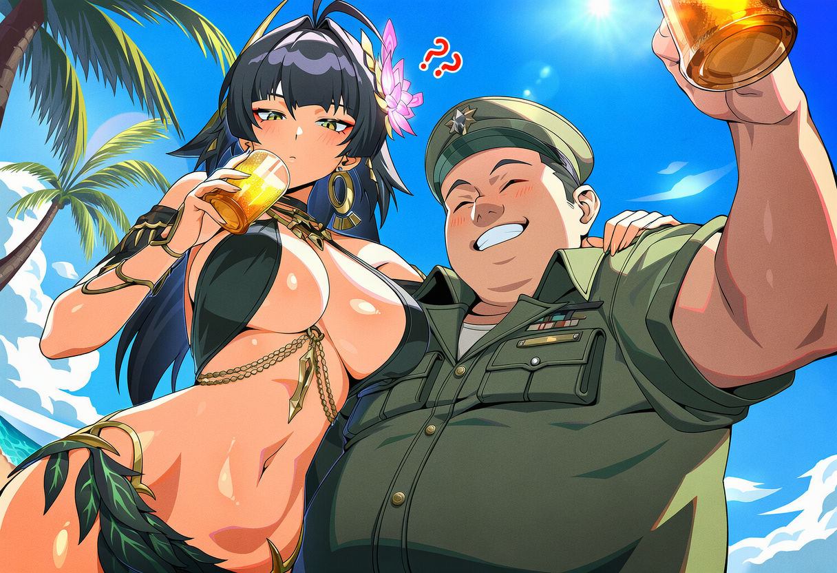 最強アマゾネスたちを酔わせて 泥●！孕ませ大作戦！