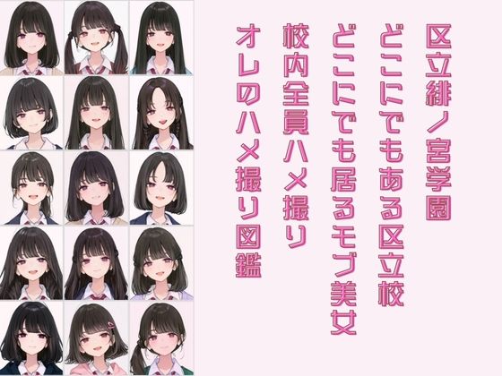 区立緋ノ宮学園 オレのハメ撮り図鑑