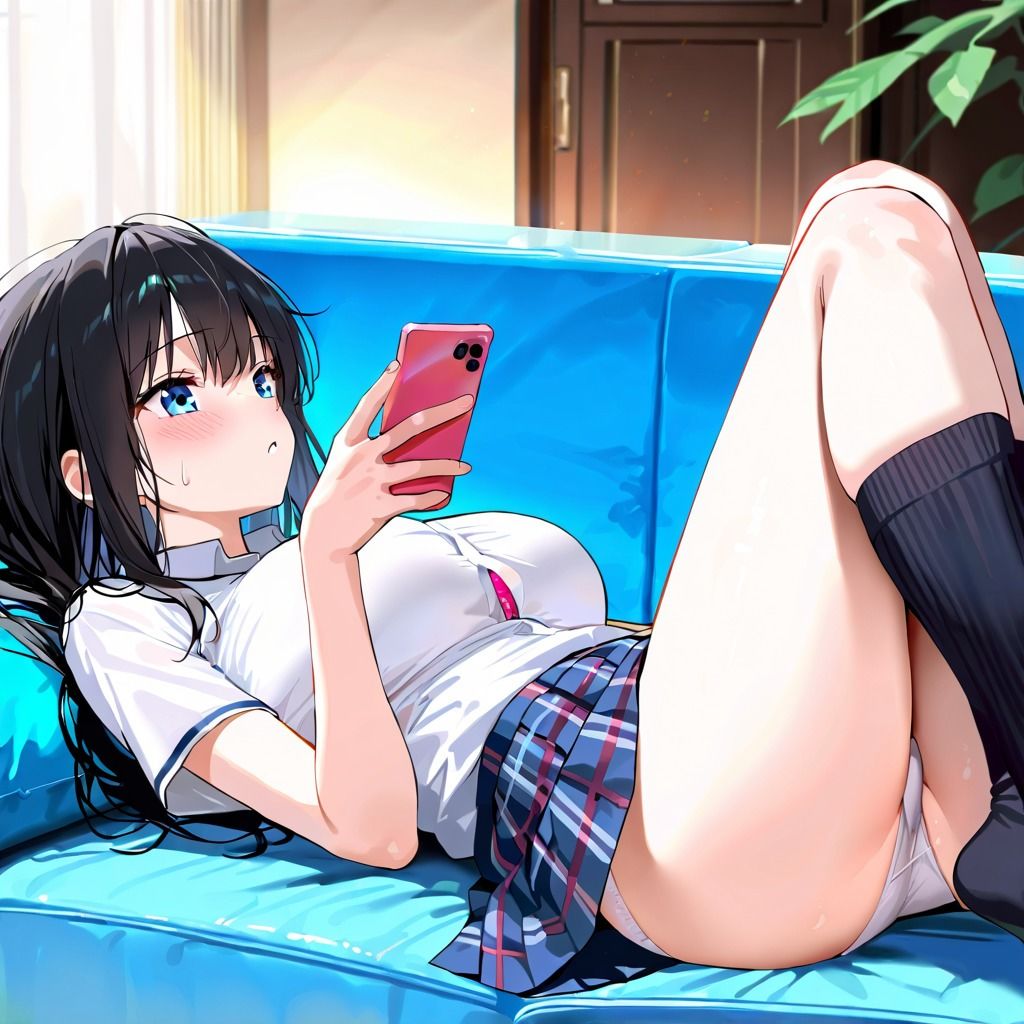 狙われたい女子校生は生ハメ中出しされるがまま