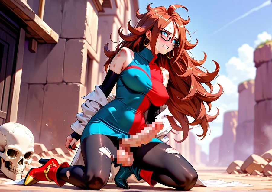 双性を与えられし者の試練 ドラゴ〇ボール:人造〇間21号