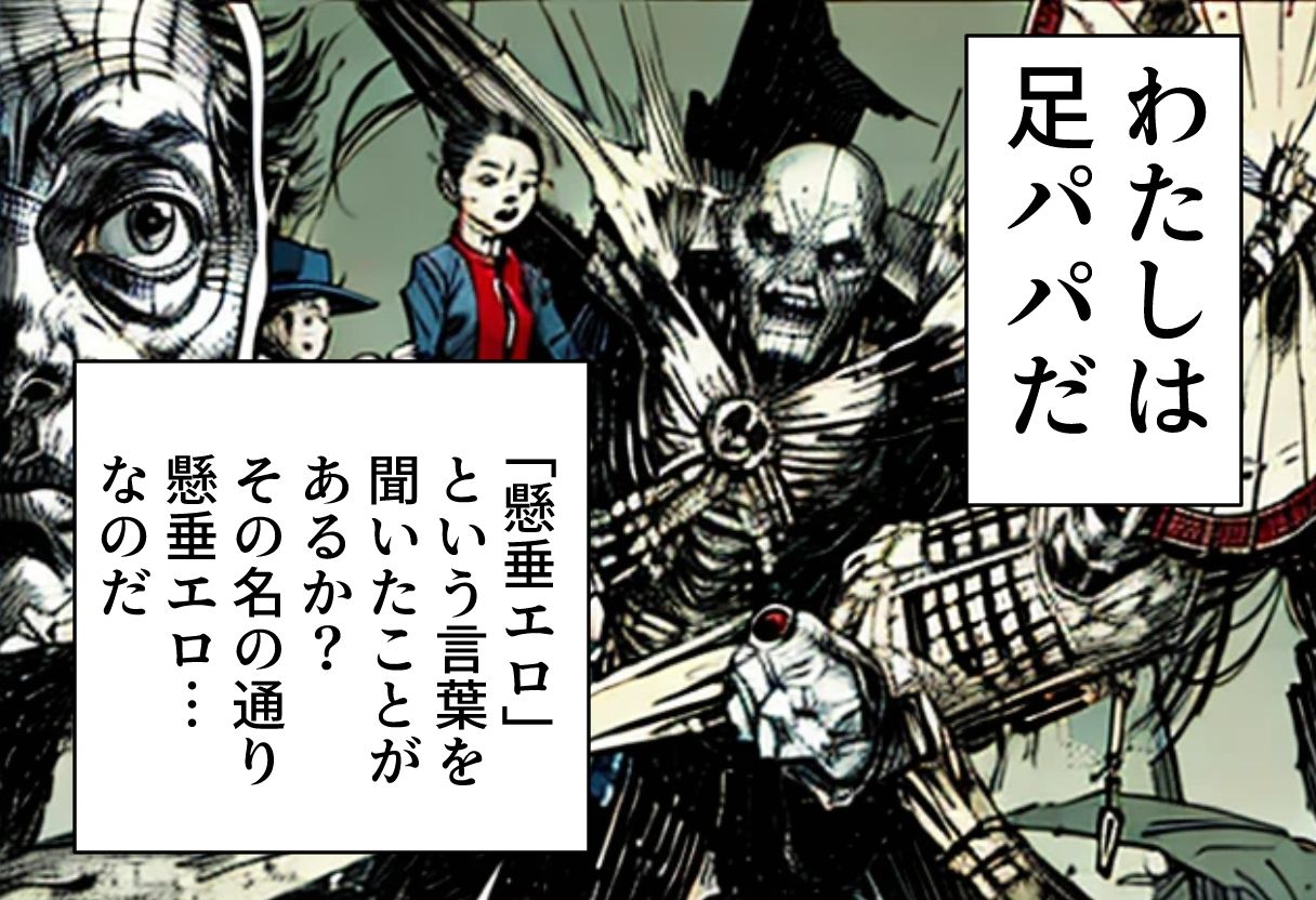 足パパがイク！  懸垂編