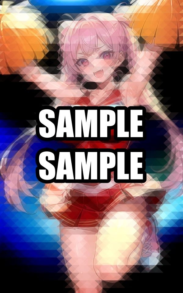 汗かきチアリーダー美女イラスト集