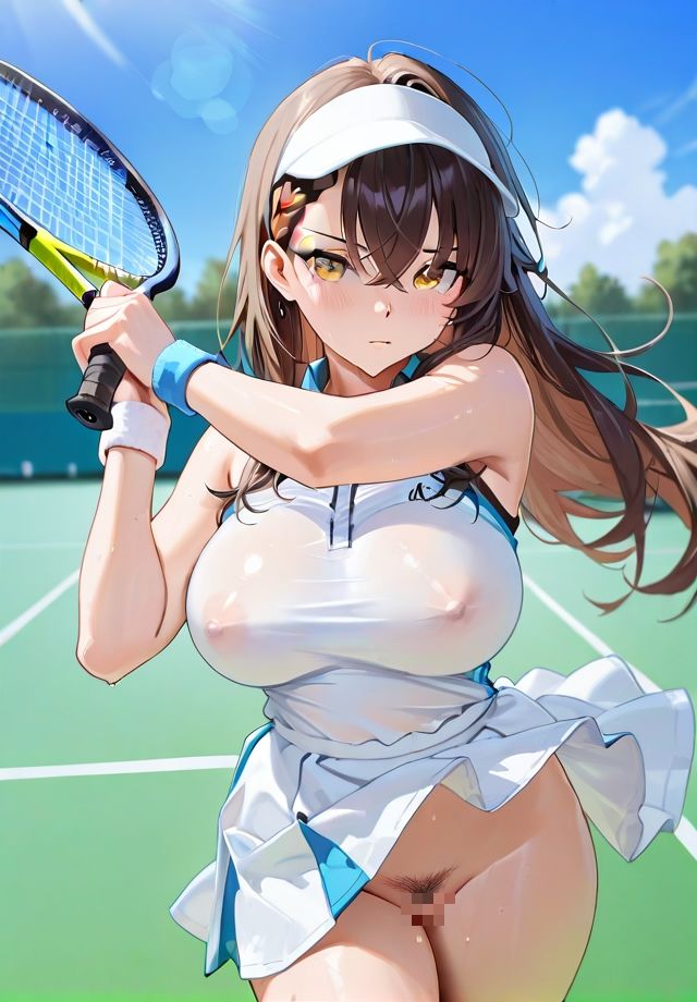 ノーパン・ノーブラ・スポーツ少女