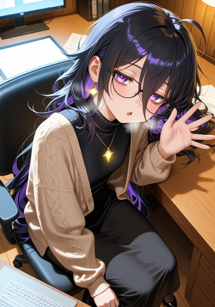 ＜5作品目＞OL男の娘ちゃんの残業ひとりえっち！＃5