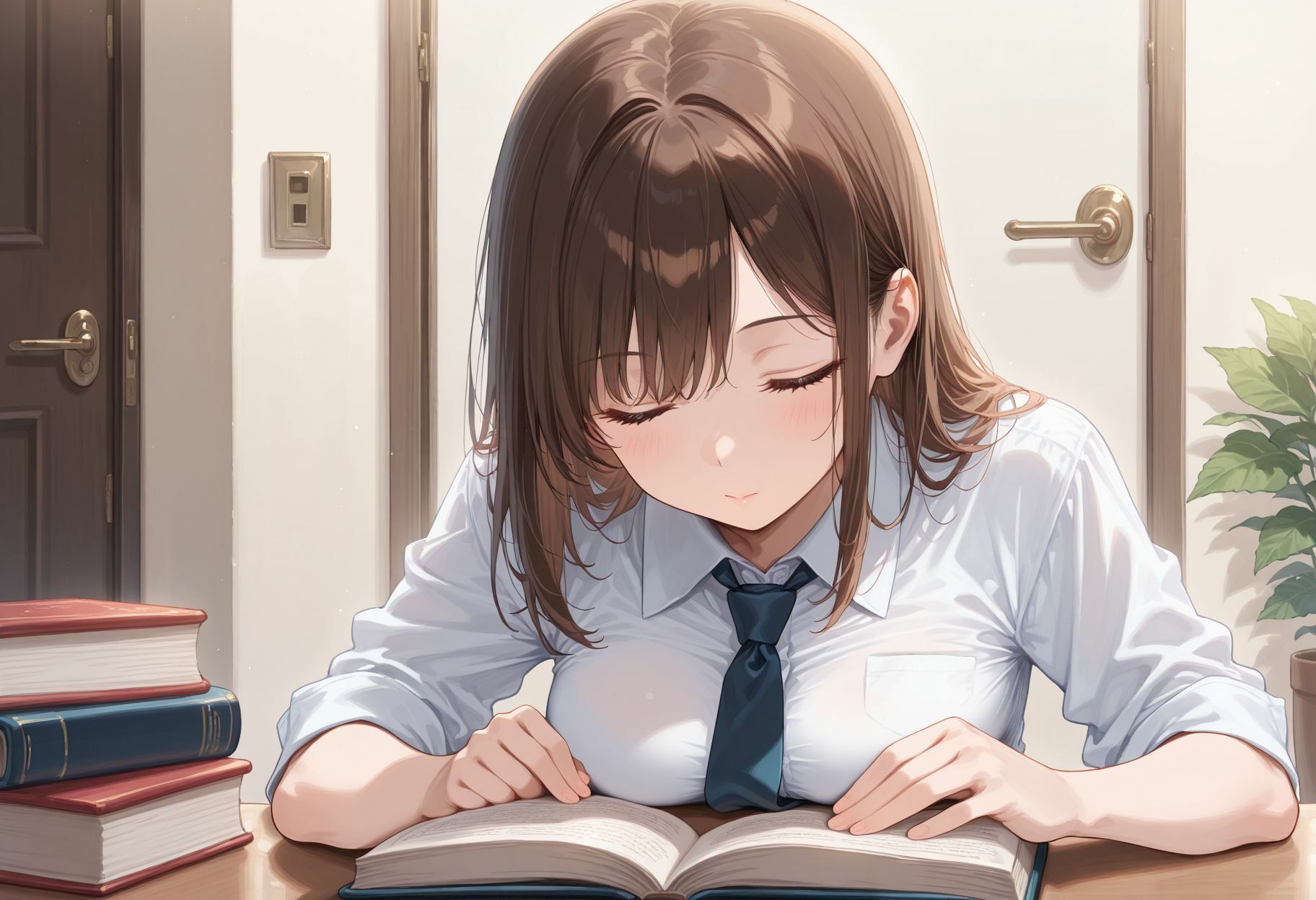 飲み込みの早いガリ勉幼馴染  俺の精液も飲み込ませてみた