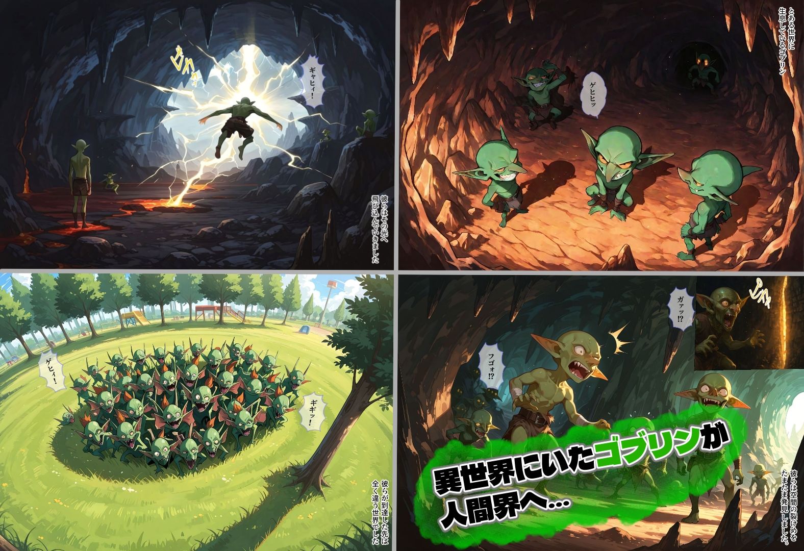 ゴブリン暴走〜性器破壊〜