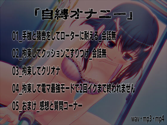深夜のクリ責め自縛オナニー 〜声優さんの動きがわかる！バーチャルな動画付き〜【バイノーラル/実演音声】