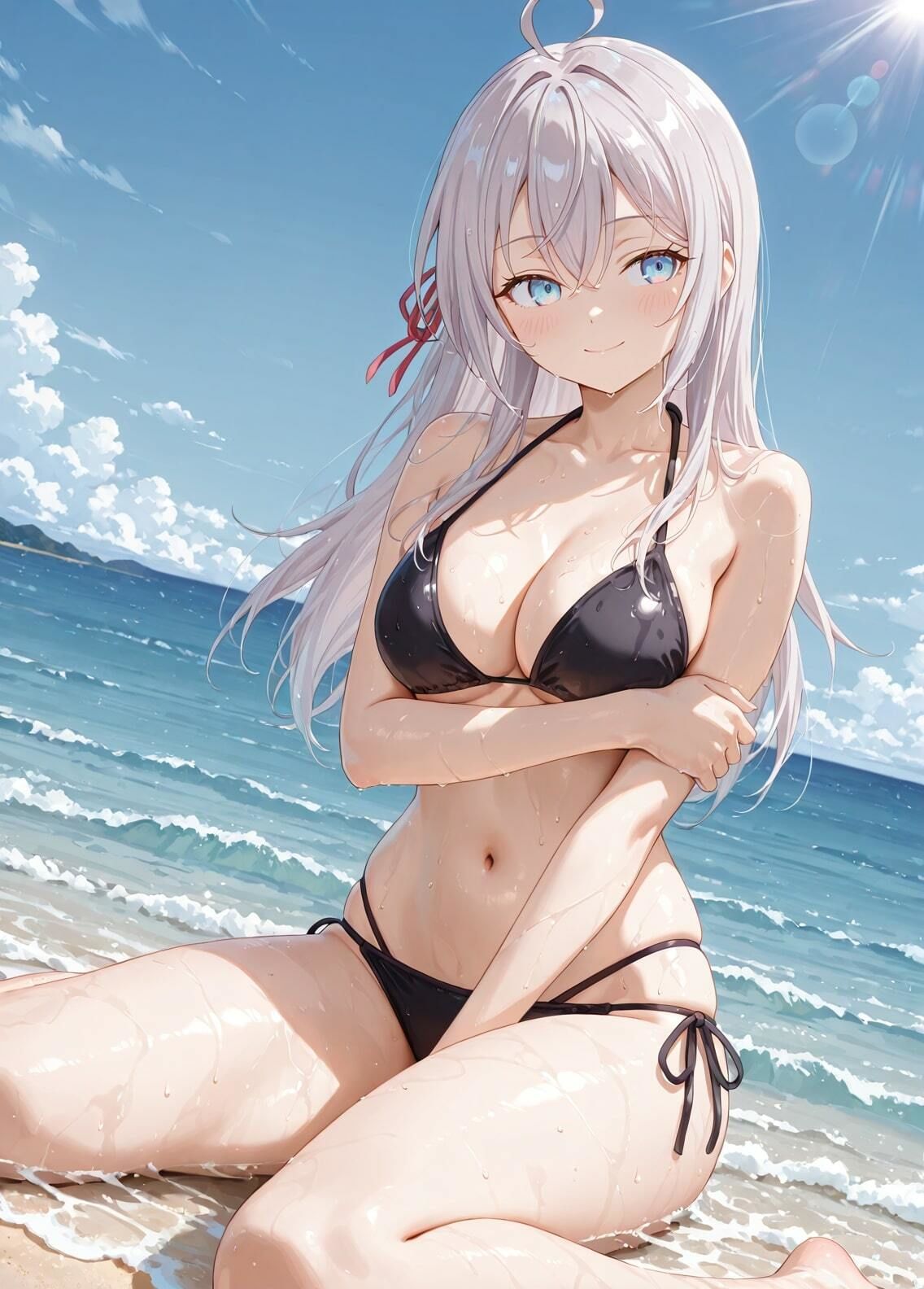 「時々ボソッとロシア語でデレる隣のアーリャさん」アリサ・ミハイロヴナ・九条セクシー写真集16（全500枚）