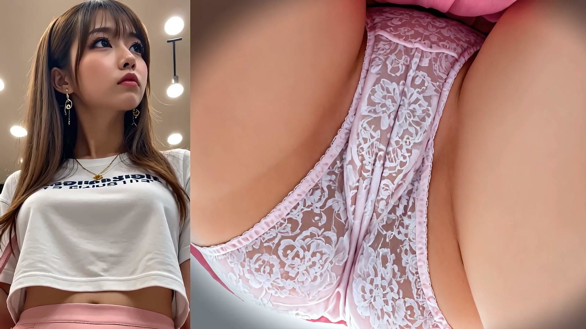 【動画】ぱんつが見たいけど顔も見たい！〜ショッピングモーラーのぱんつ〜