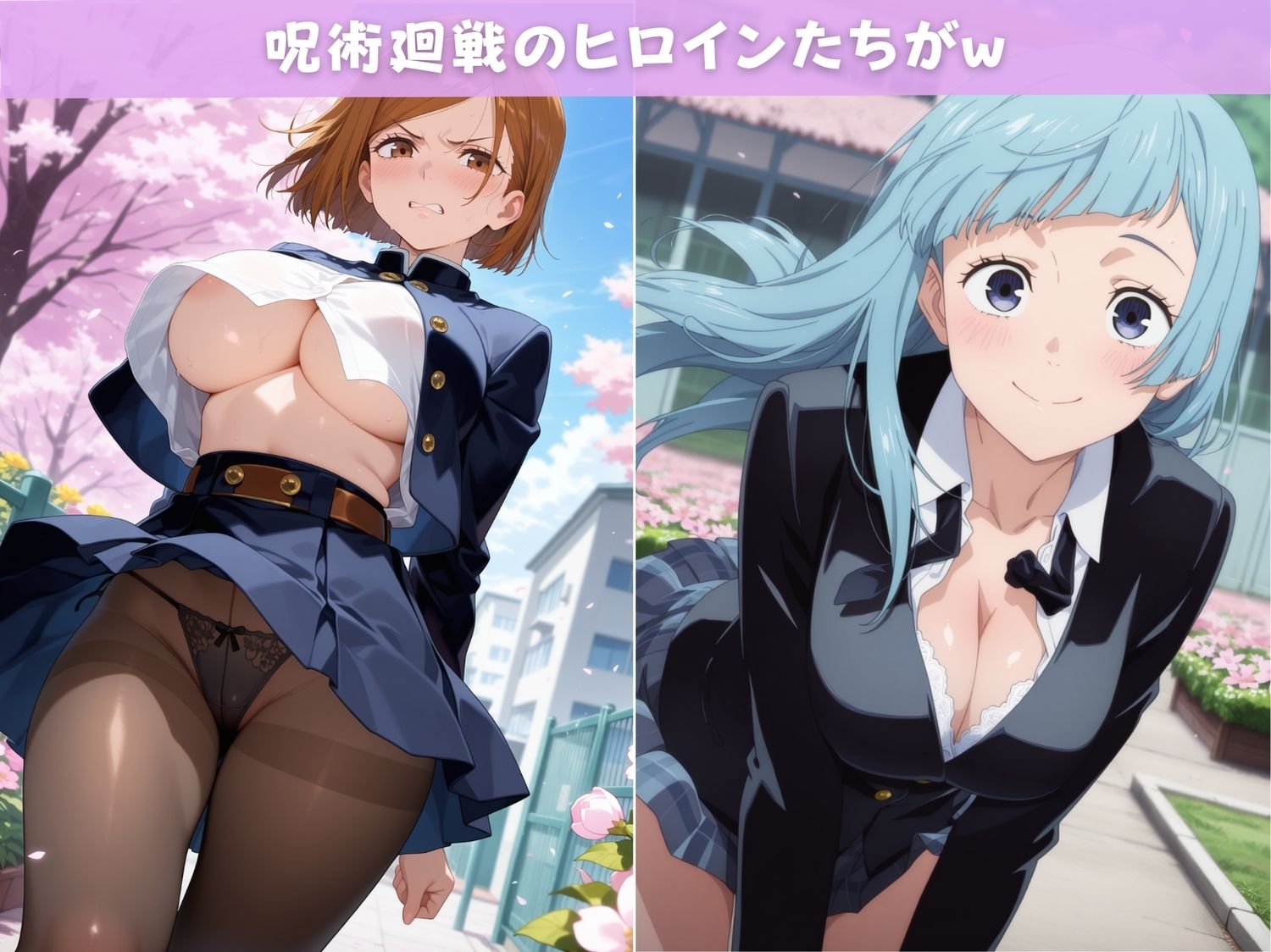 ハーレムおじさんの孕ませ催●アプリ【呪●廻戦】