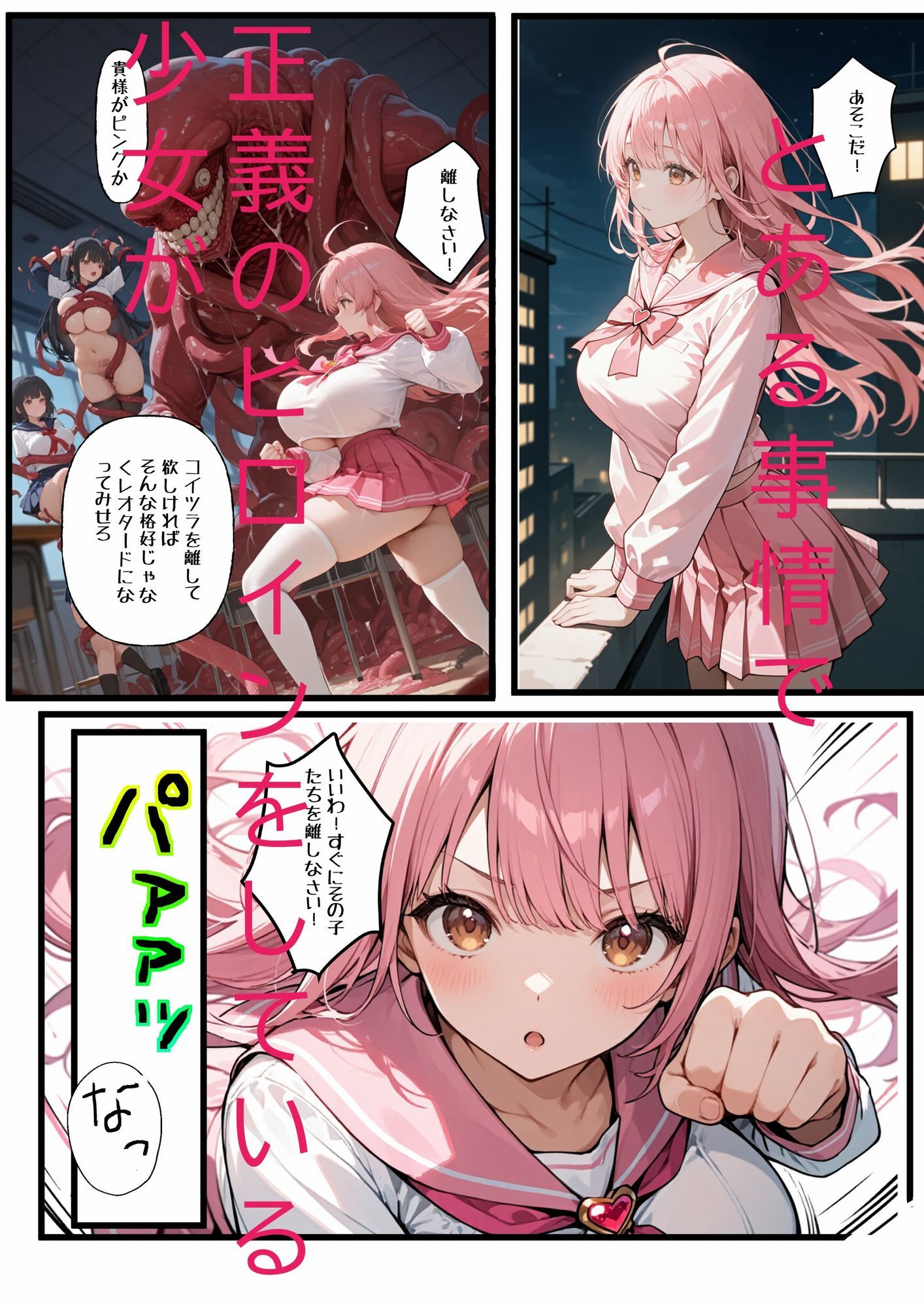 ピンクは負けない