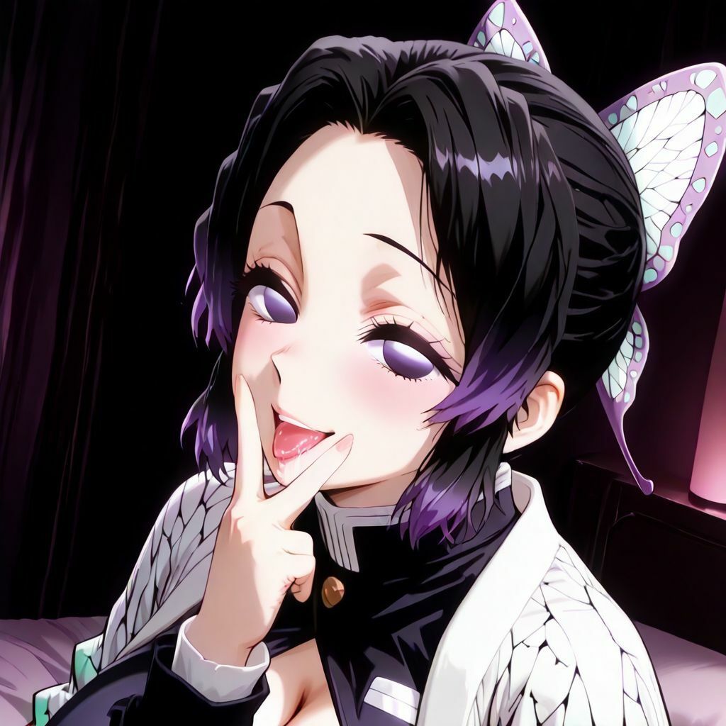 鬼〇の刃  胡〇しのぶ  SEX