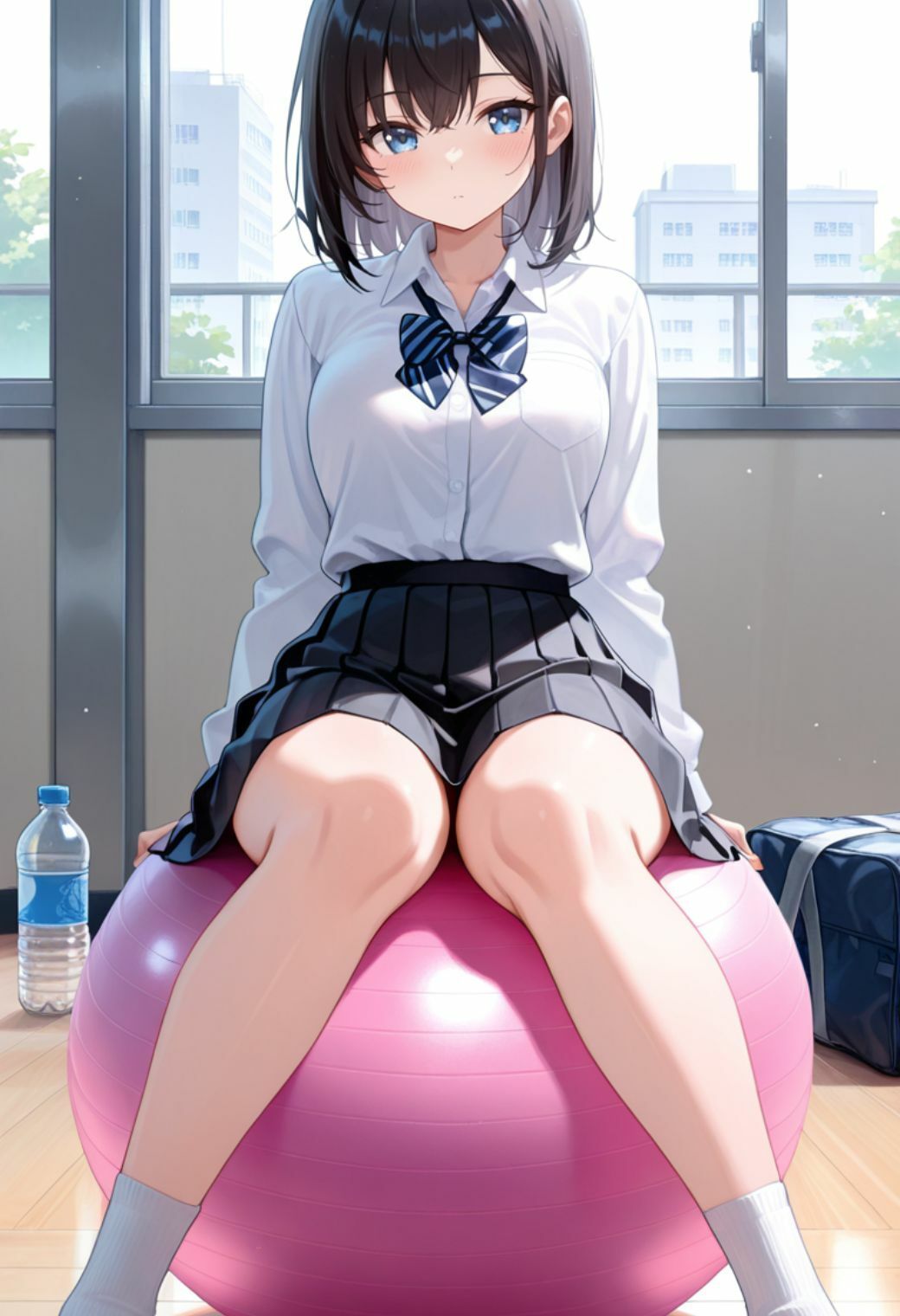 爆乳妹に種付けファック