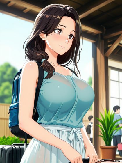 叔母さんと温泉旅行。「勃起」バレて虐められる