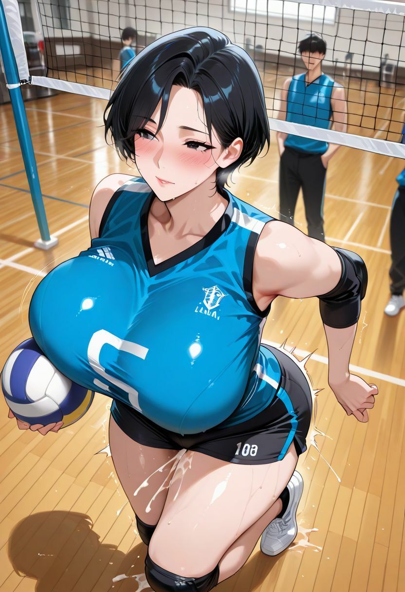 通っているママさんバレーのコーチの特別指導が最高すぎてメス堕ち