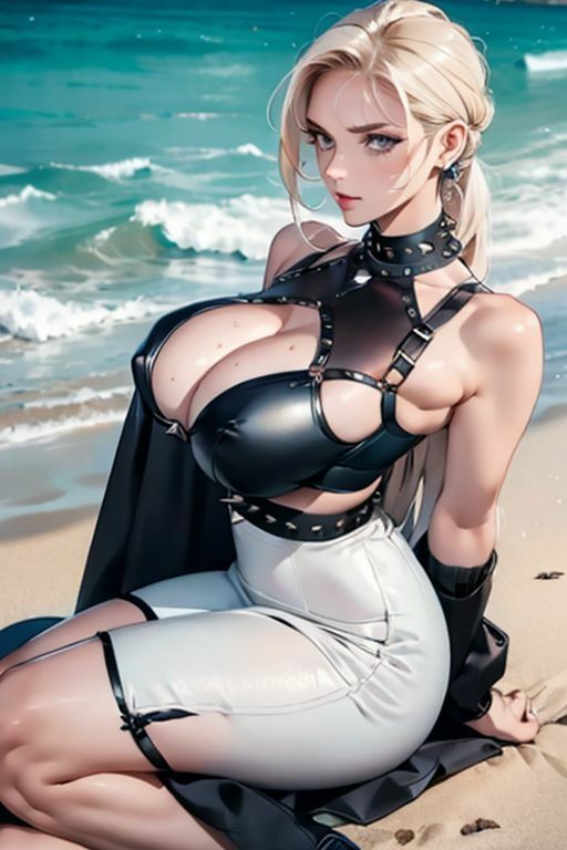 爆乳AI乳首ガード1