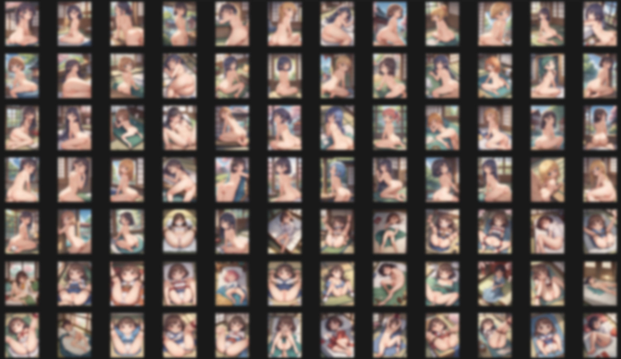 【4K HD120枚】田舎のH大好きなドスケベ女子たち