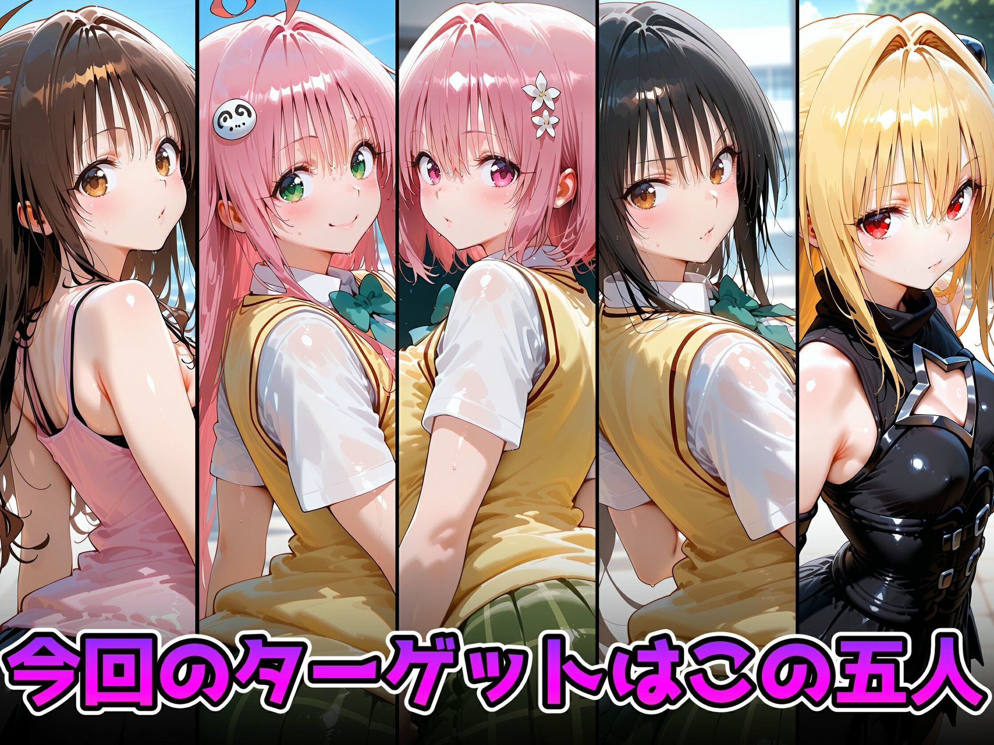 抵抗できないヒロインたちを快楽堕ちさせてみた  と〇ぶる編