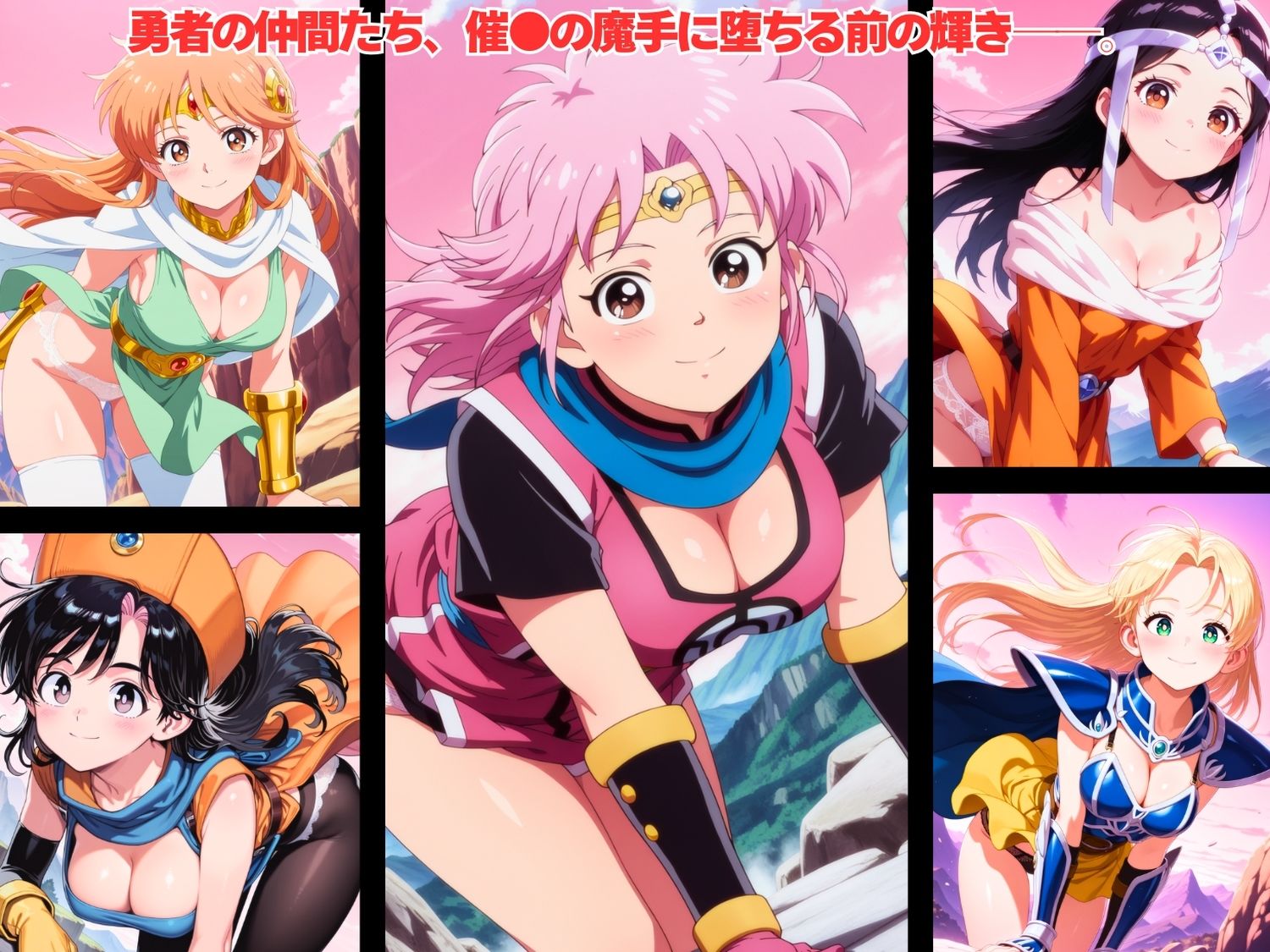 ダ●のハーレム大冒険  〜ダ●が手に入れた催●アプリで全員孕ませ完全支配〜