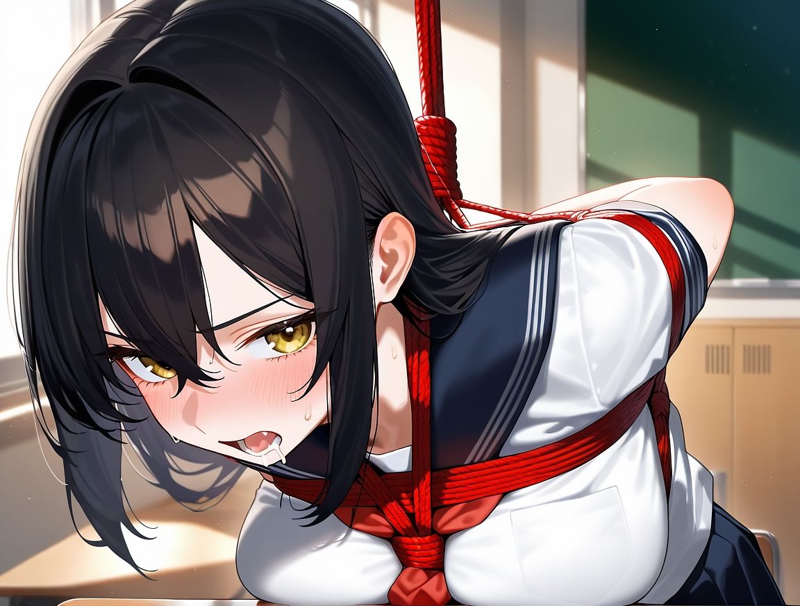 女子校生を緊縛調教して堕とす