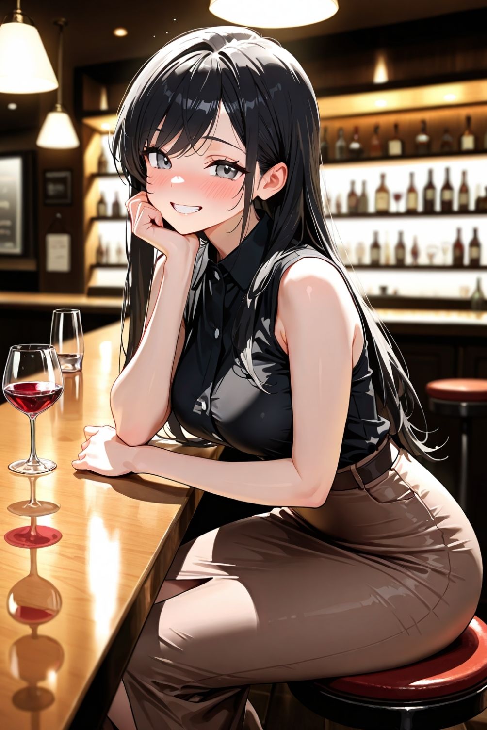 ワインで始まる一夜限りの快楽