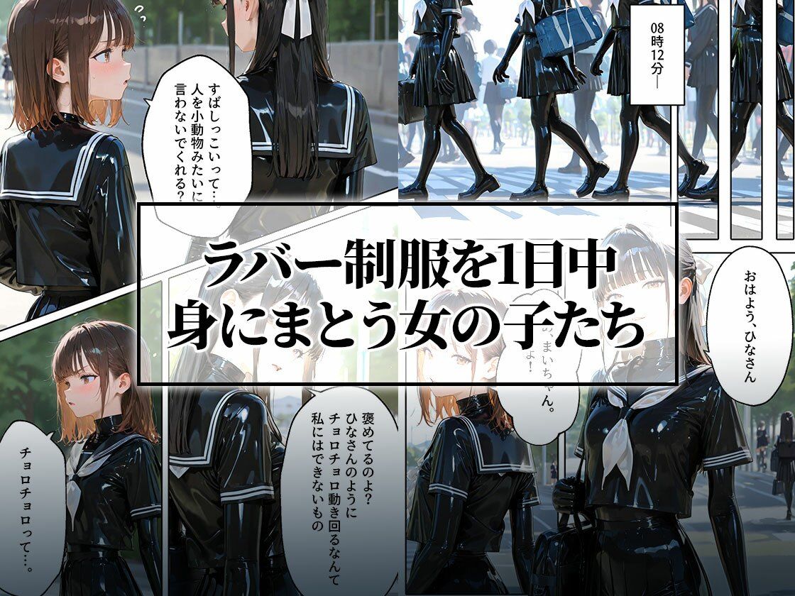 護謨学院｜更生プログラム【96Pコミック】放課後の連続拘束絶頂
