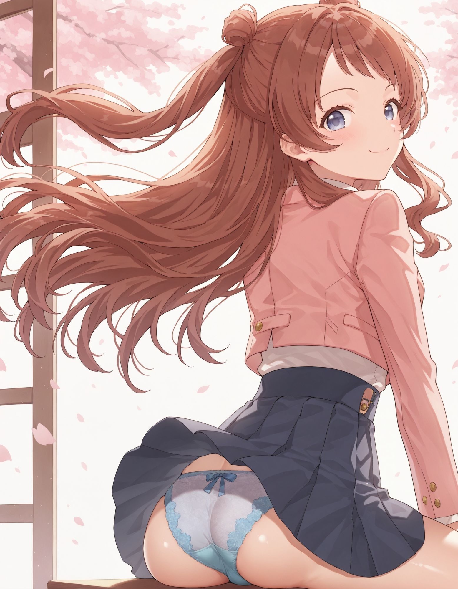 花〇咲季のパンチラ〜制服編〜