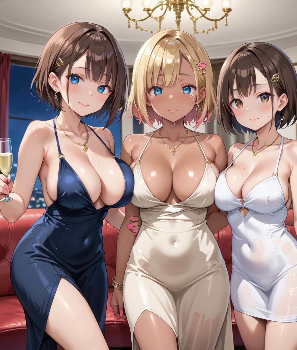 極上キャバクラ、褐色の美しき夜の蝶4・250枚