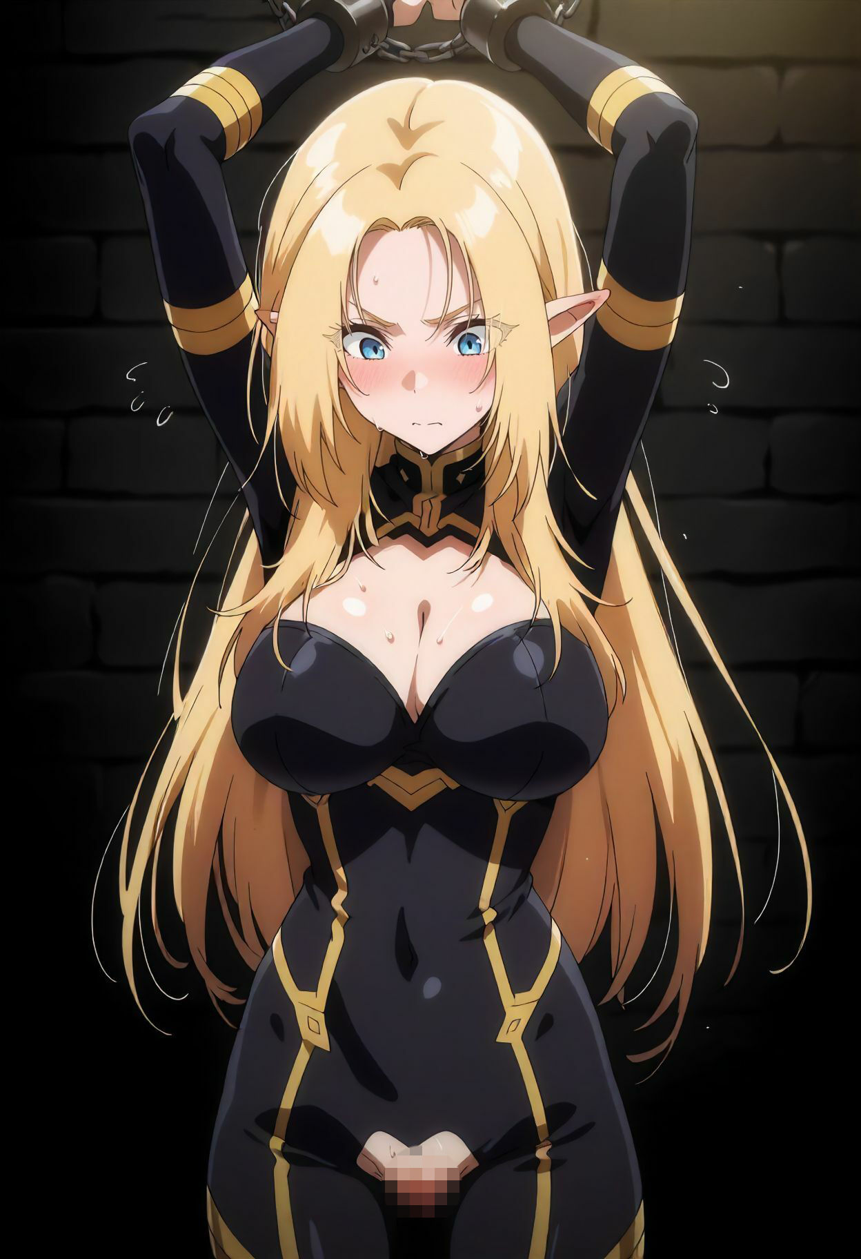 アルファコスプレの女の子とVRでコブリン乱交H体験