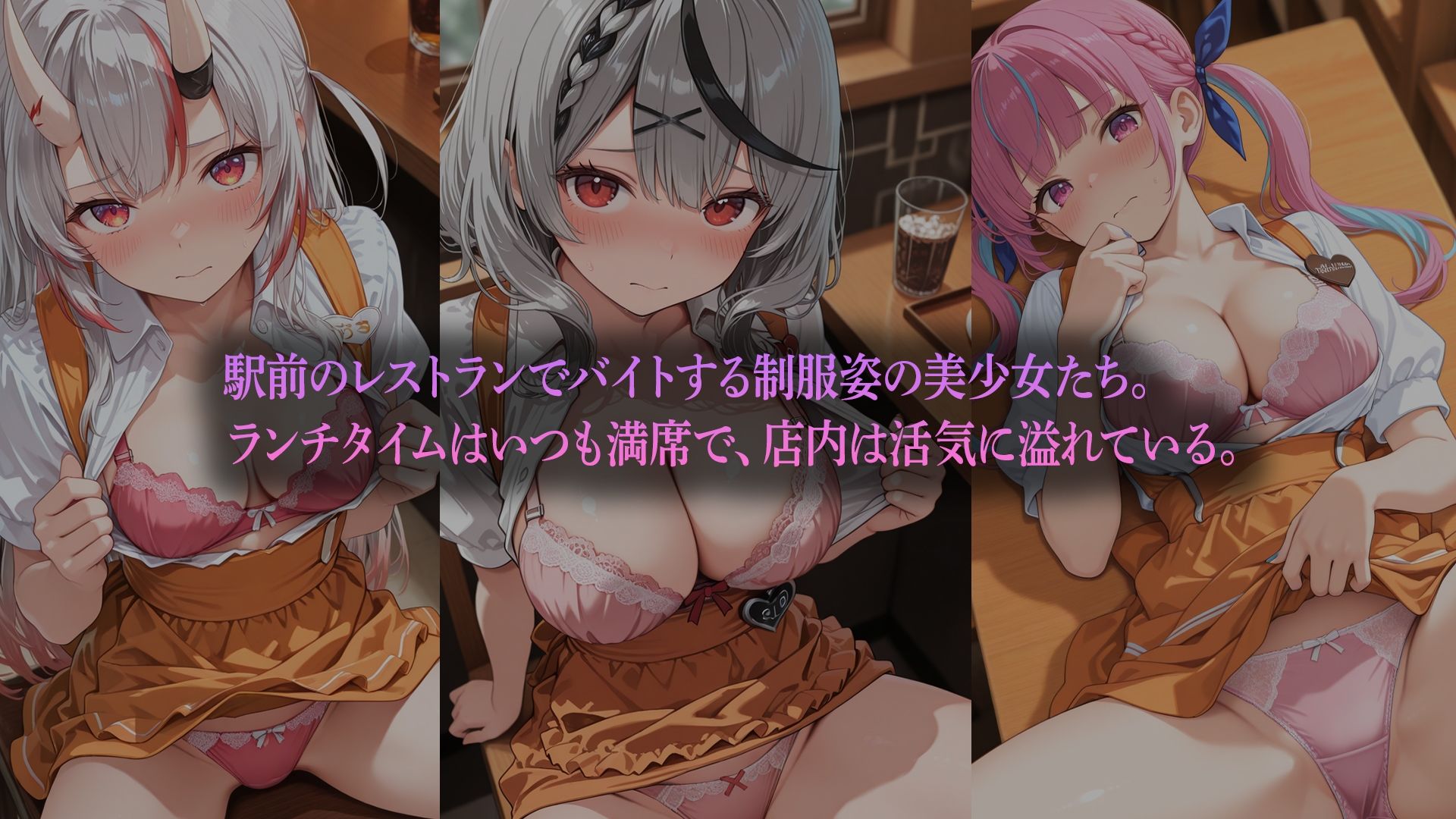 「ご奉仕ランチ〜制服美少女たちの秘密のサービス〜 」  （ホ●ライブバージョン）