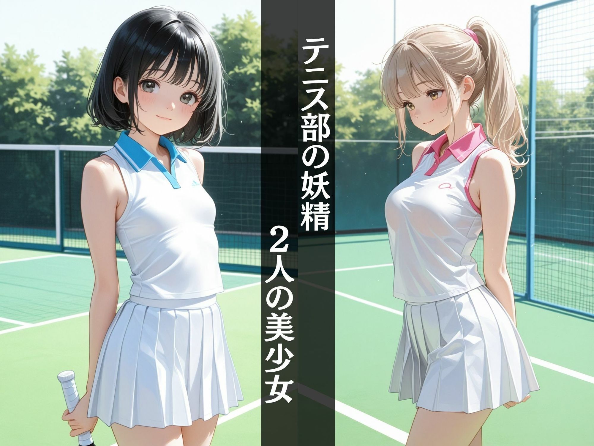 【テニス部】  テニスコートで公開性交！〜男子部員と性のトレーニング〜