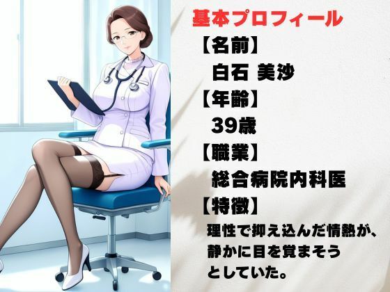 背徳】白衣を脱いだ夜、美沙先生の理性が崩れた日