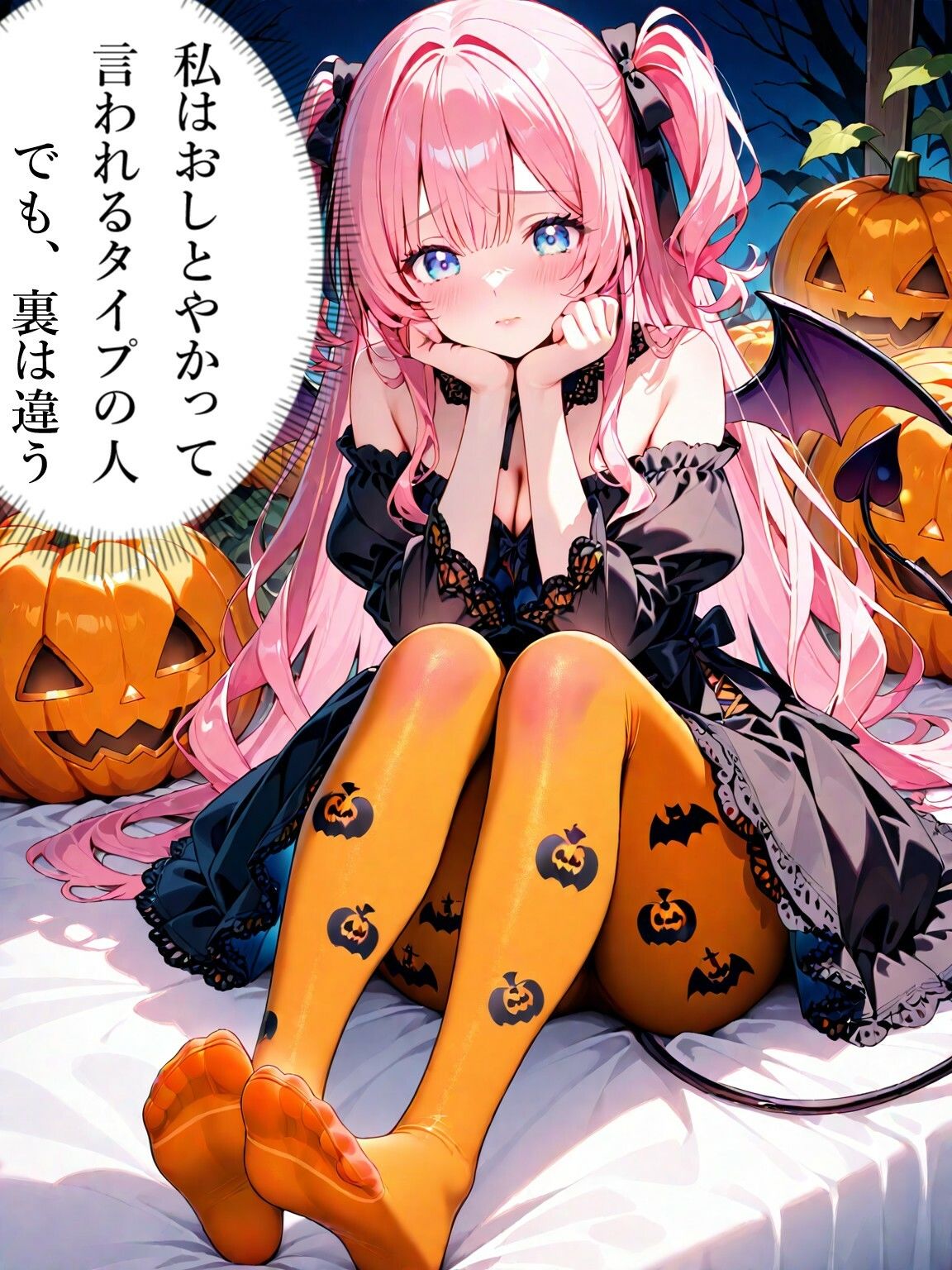 精子くれなきゃイタズラしちゃうぞ