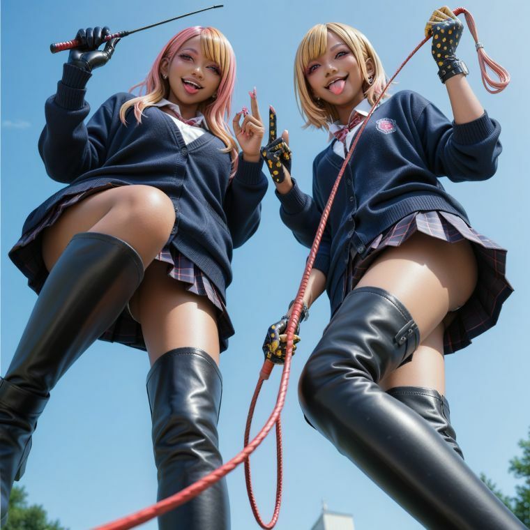 制服QUEEN ブーツ 2